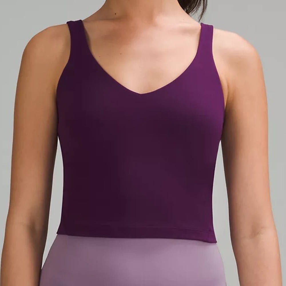 Lululemon Align Tank dramatic magenta 6